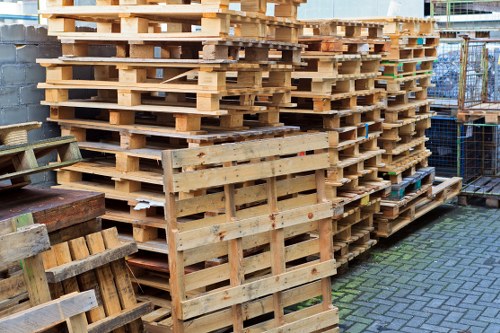 Secure handling of documents and electronics during office clearance