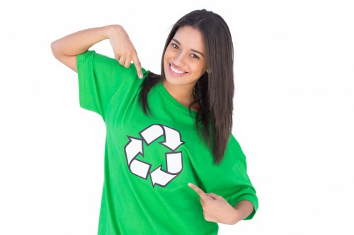 Eco-friendly office clearance with recycling and donations